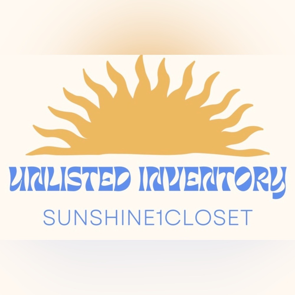 Unlisted Inventory Thank you!!😊